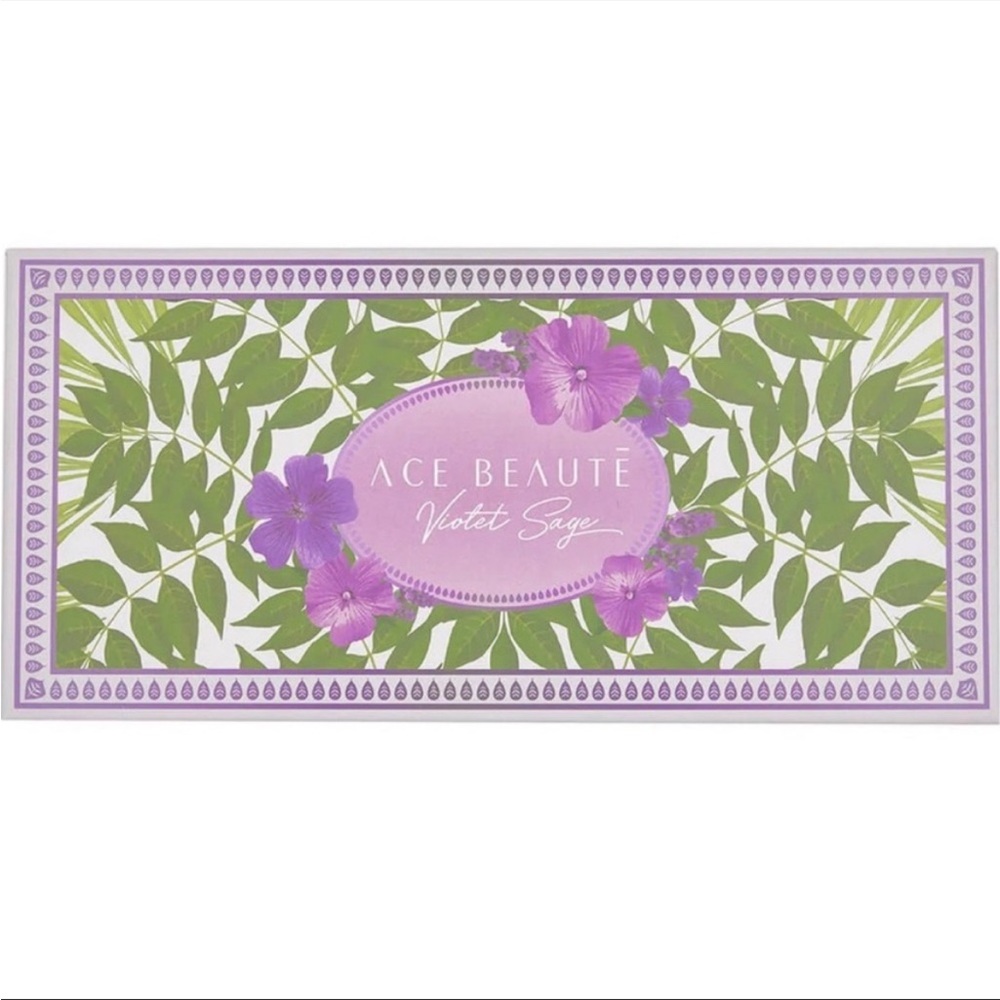 Ace Beaute Sage Violet Eyeshadow Palette NIB - Picture 4 of 4